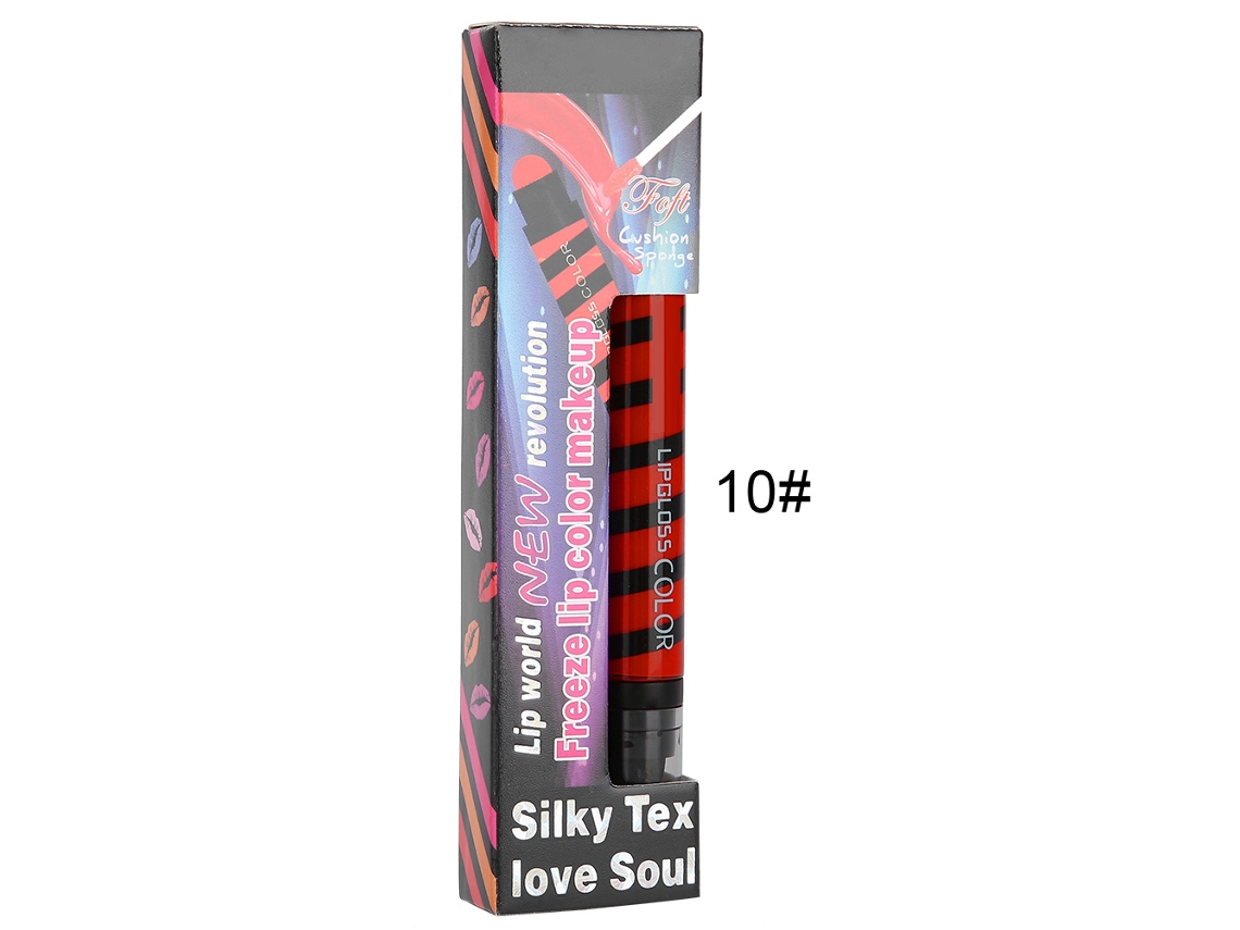Batom Líquido Matte Kaqiya, Gloss Labial à Prova d'Água de Longa Duração, 8ml (10)