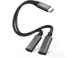 Adaptador SBS USB-C para Áudio e Carregamento Simultâneos (Outlet Caixa Aberta - 60W)