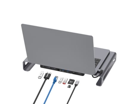 Zruxe Hb 231 9 Em 1 Adaptador multifuncional tipo C Docking Station Hub