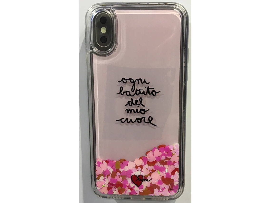Capa iPhone XS Max SILVIA TOSI Cuore Rosa