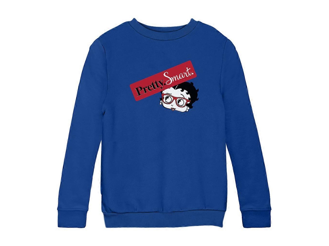 Óculos Da Betty Boop. Bonito. Inteligente. Moletom Infantil.