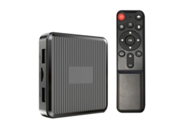 Smart player EOOCOO com reprodução 4K e WiFi dual band