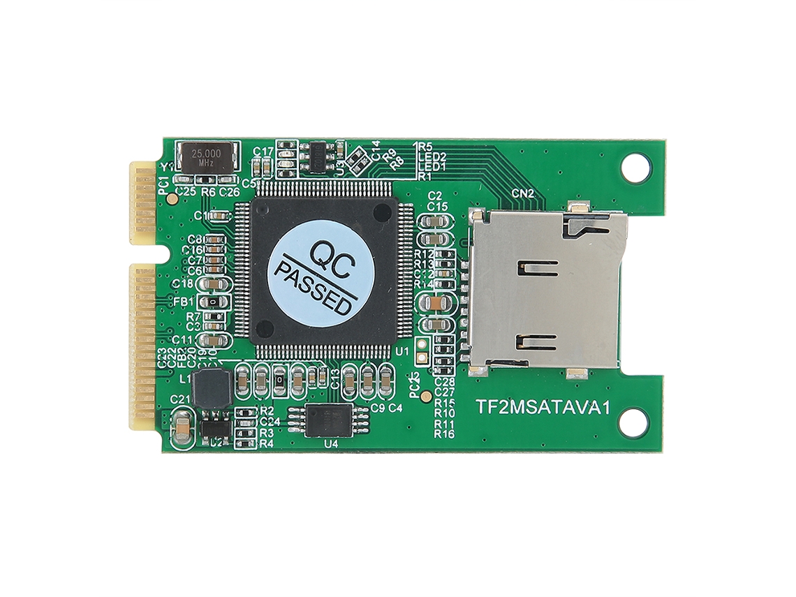 Adaptador De Expansão De Placa Riser Msata Para Tf Para Notebooks Windows Mac Os
