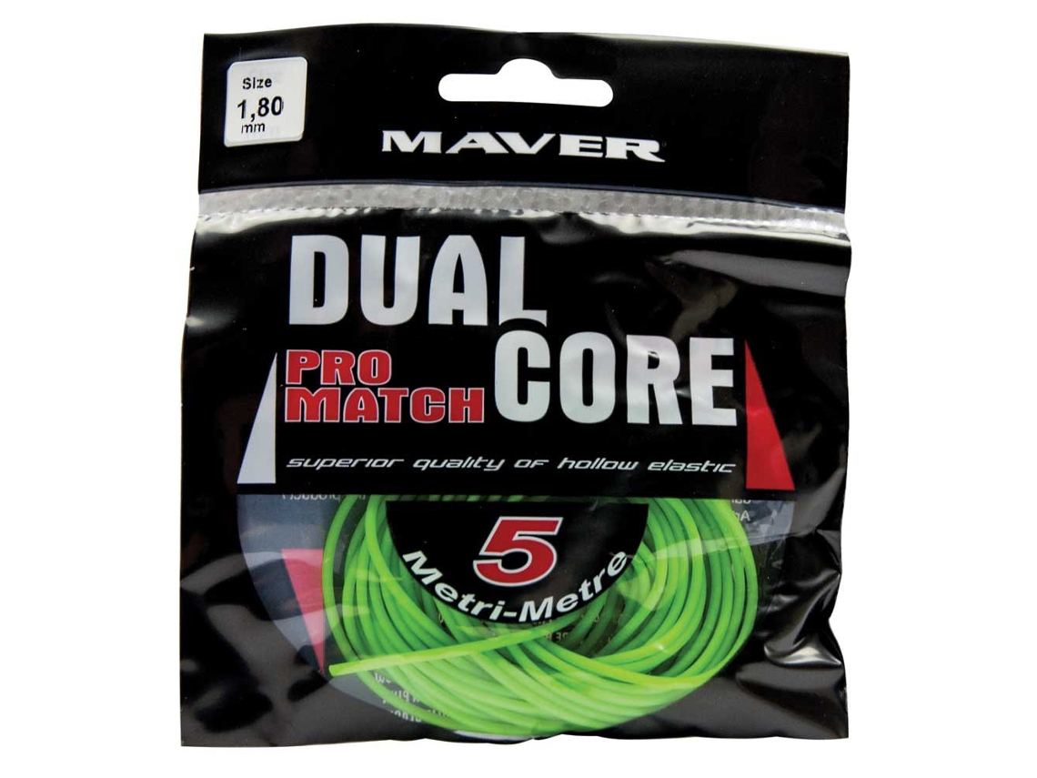 Linha Elástica Dual Core Pro Match 5 M Verde 1.80 Mmmaver