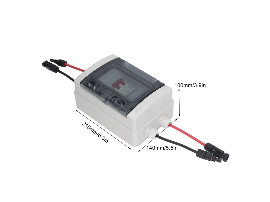 Disjuntor Dc Proteção Solarinterruptor 500v 16a Ip65