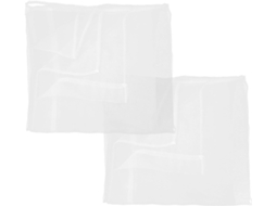 Conjunto De 2 Cortinas Mosquiteiras Transparentes Poliéster Para Sala Estar E Quarto, Removíveis Para Lavagem
