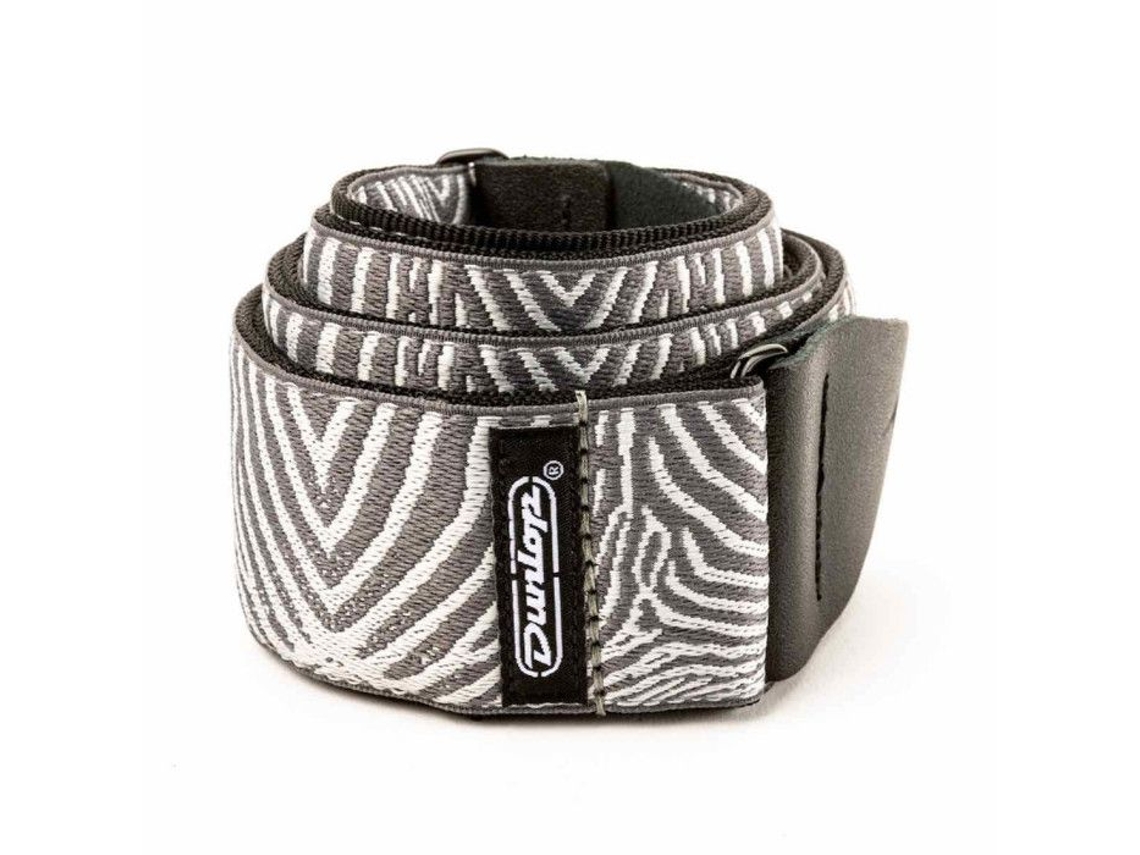 Dunlop D6722 Jacquard Zebra Cadabra Correia De Guitarra