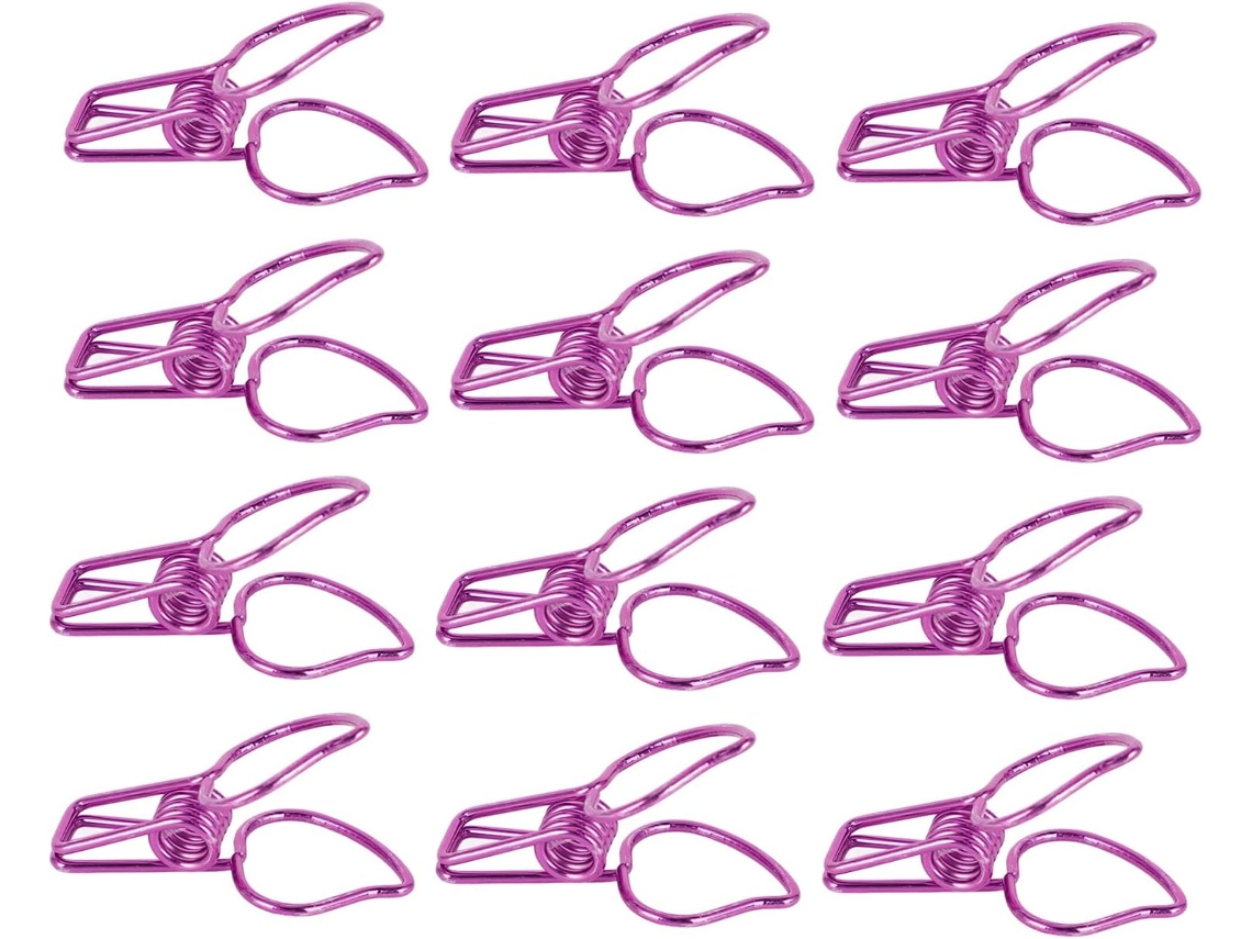 100 Clipes de Papel Pequenos, com Design Fofo De Pêssego em Animação, para Uso Fora da Mesa e Organização de