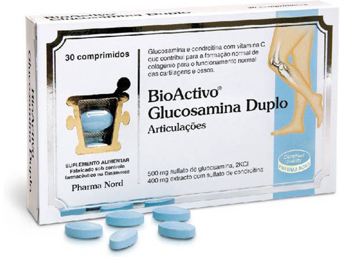 Comprimidos BIOACTIVO Glucosamina Duplo. 30Unid.
