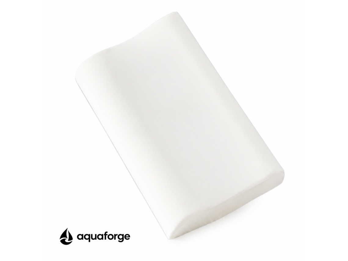 Almofada Cervical Ergonómica Espuma Viscoelástica Respirável 30 X 50 Cm