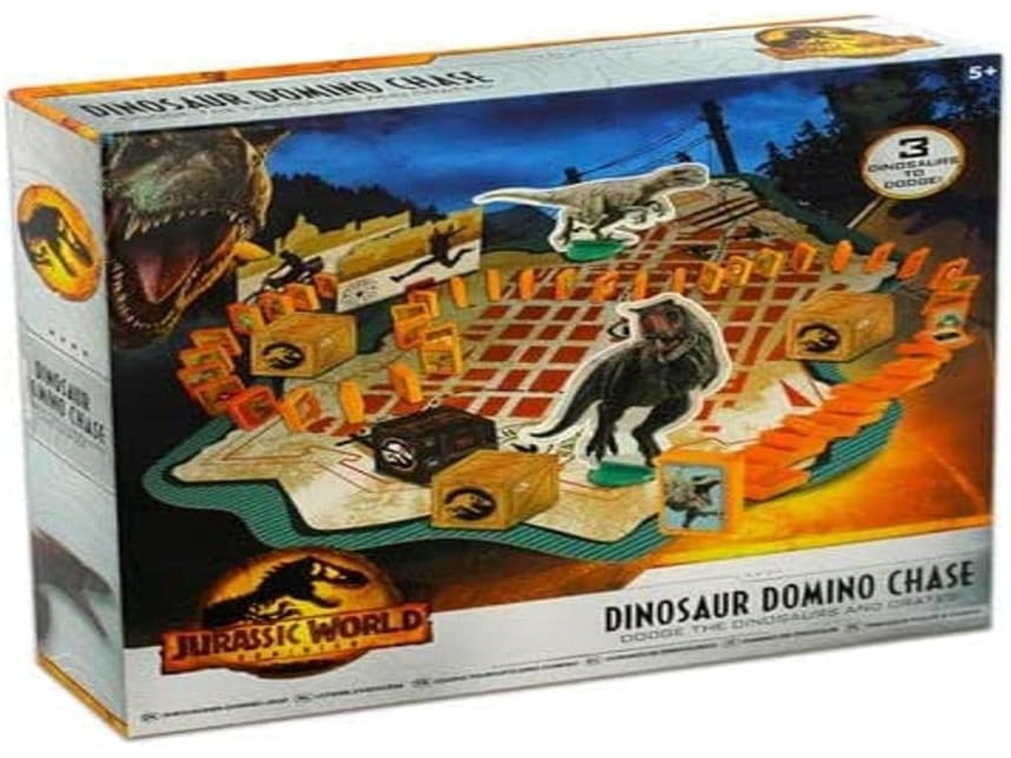 Domino Chase Jurassic World Dominion (Idade minima recomendada: 6 anos)