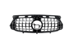 Grade Frontal, Material De Alta Qualidade, Ajuste Perfeito Para Mercedes Benz H247, Cromado Com Preto Oem