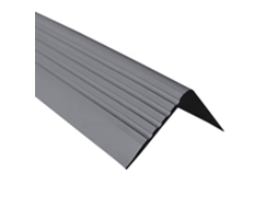 Perfil De Borda De Escada Quest Pvc 50x42 Mm, Cinzento Escuro, 150 Cm