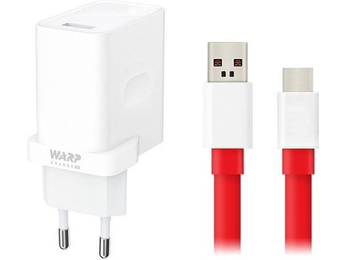 Carregador de Parede Oneplus 8T 6A Usb Tipo C Vermelho