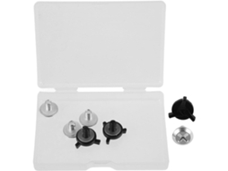 Parafusos De Reposição Para Capacetes De Motocicletas Off-road, Kit Com 7 Peças, 3 Parafusos De Plástico Preto.