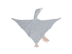 Manta De Seguridad En Forma De Oca Bebé Suave De Algodón Transpirable Bonita Para Recién Nacido Bebé Gris Niebla