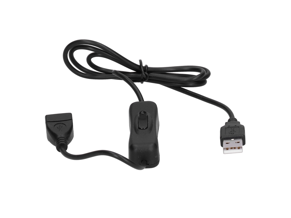 Cabo De Extensão Usb Macho Para Fêmea Laxiscreed Para Dados E Iluminação Led De Ventilador