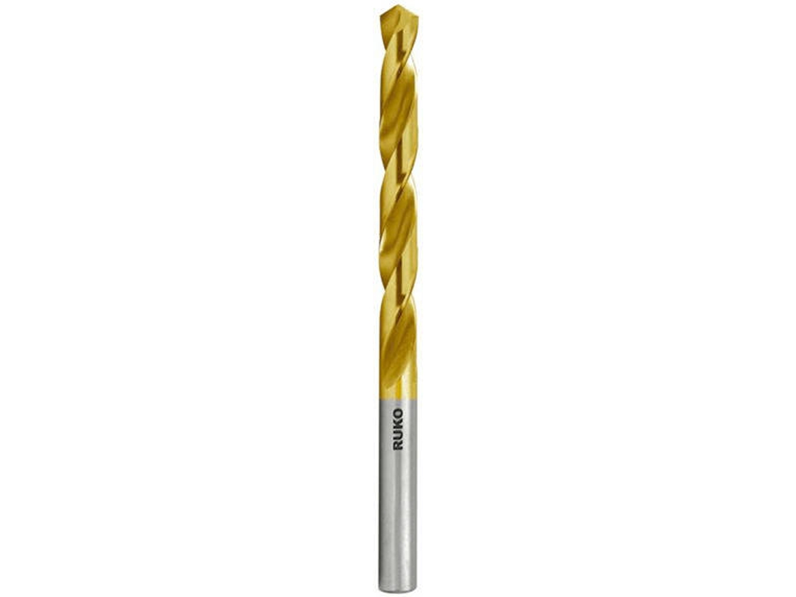 Brocas Helicoidais RUKO DIN 338 Tipo N HSS-G TiN (700mm)