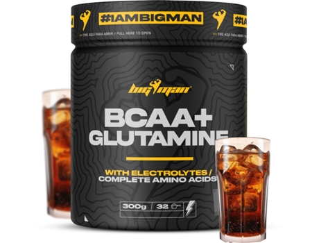BIGMAN BCAA Glutamina Electrolytes 300 Gr