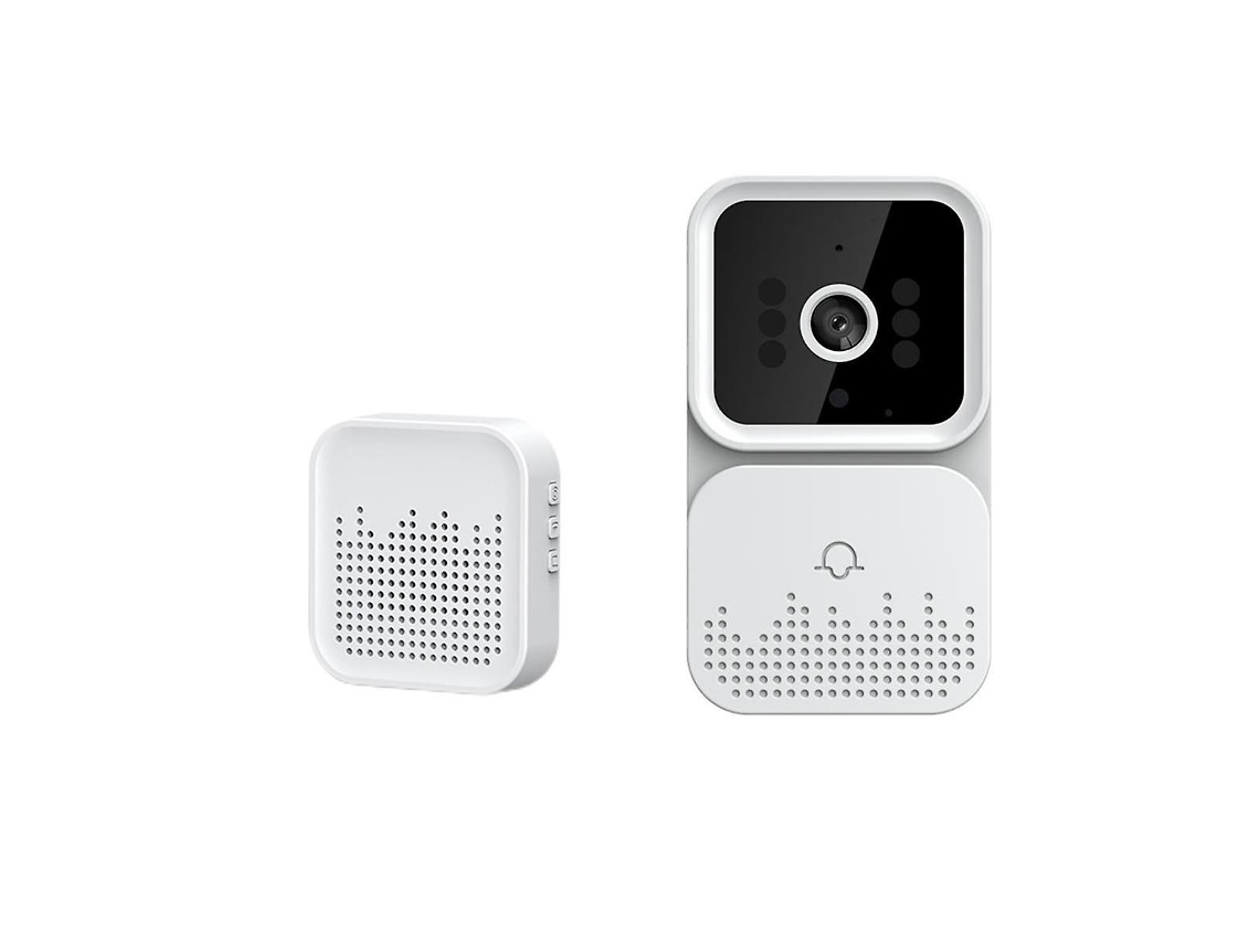 Campainha de vídeo sem fio Tuya Wifi 2.4G, interfone digital com vídeo, à prova d'água, protetor de porta eletrônico 1080p H Slowmoose