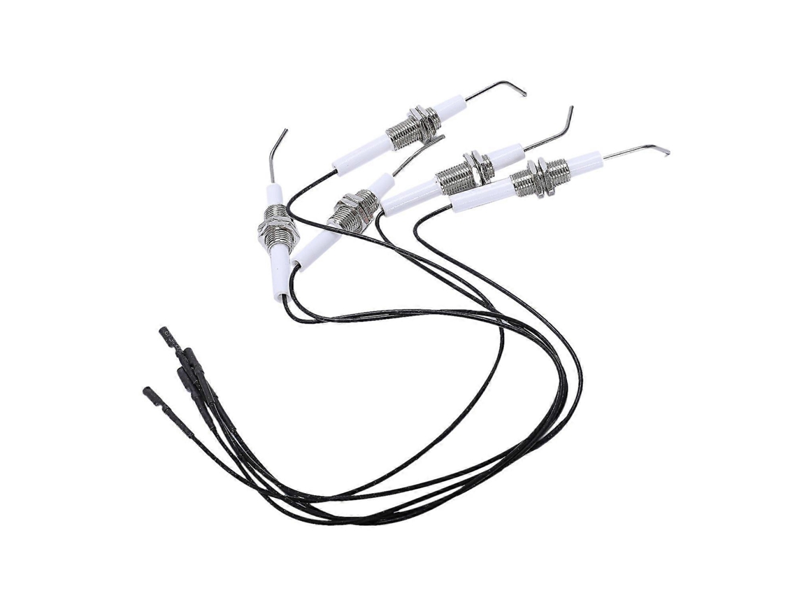 Ignition Part Plug Ceramic Electrode Igniter with Wire 30cm 5pcs S/MARCA