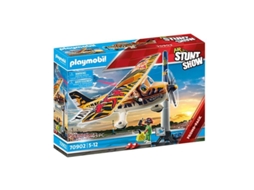 Aeronaves tigres do Stuntshow Air Stntuntshow PLAYMOBIL (Idade minima recomendada: 5 anos)