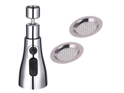 Conjunto De Discos Torneira 360 Filtro Pequeno Aquaforge (pacote Com 2)