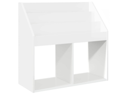 Conjunto 1 Estante Infantil Vidaxl Branco Derivados De Madeira (72,5 X 29,5 X 69 Cm)