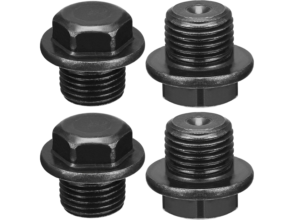 Conjunto de 4 Tampões Externos Sextavados para Conexões de Tubos M20x1,5 CHABERLU