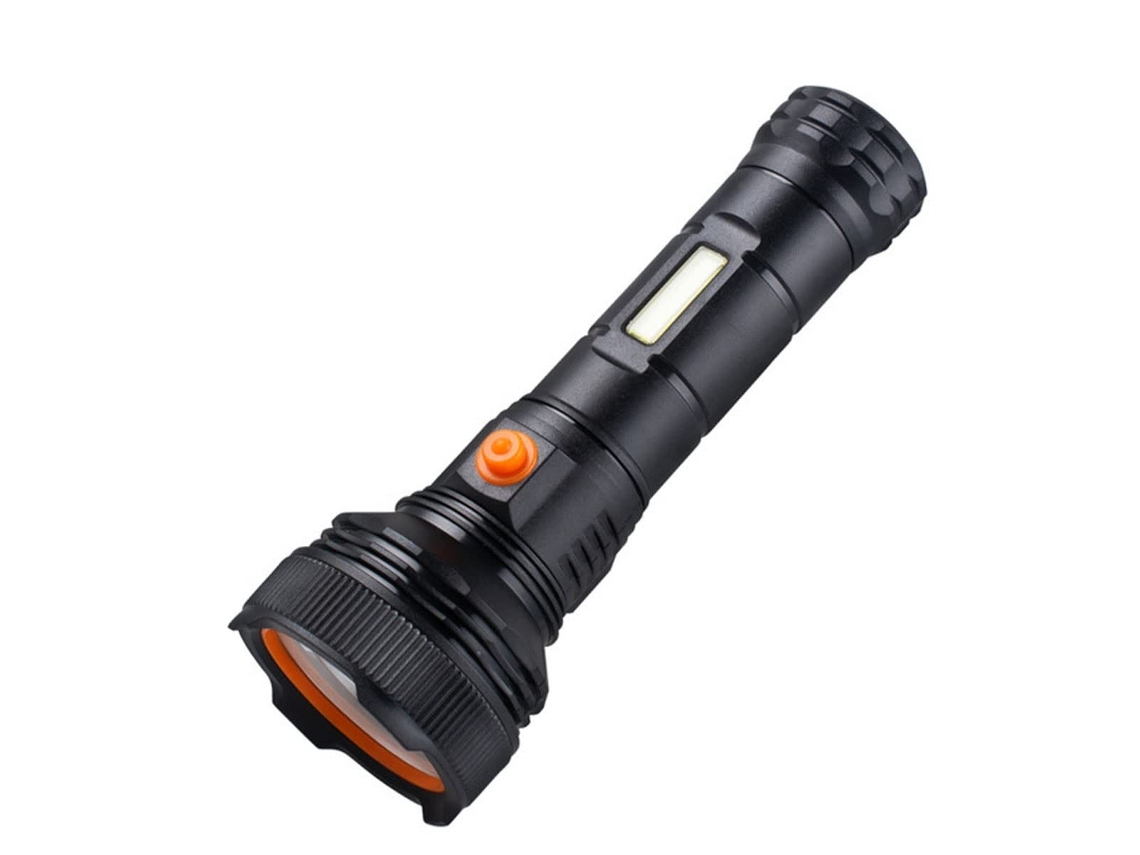 Lanternas Led Lúmens Recarregáveis Lanterna À Prova D'água com Zoom Super Brilhante de 300 W com 3 Modos Lanterna Portátil Poderosa para HALINUIA