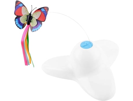 Brinquedos Giratórios Elétricos para Gatos Borboleta EALLC