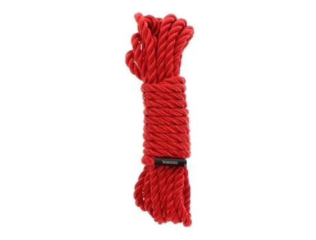 Corda De Bondage - Taboom - 5m - 7mm - Vermelho - Suavidade - Segura Para Iniciantes