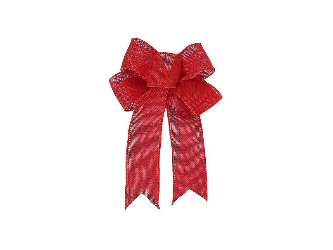 Laço Decorativo De Natal Feito À Mão, Enfeite De Natal Para Árvore De Natal, Laços Pequenos. Hengjian