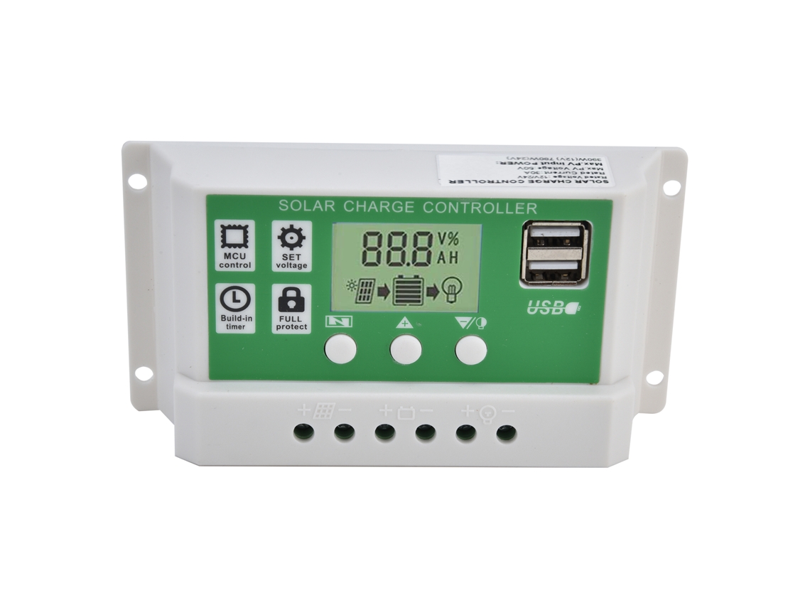Laxiscreed Controlador De Carregamento Inteligente Com Dual Usb E Controlo Pwm
