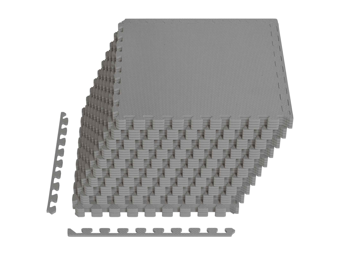 Maison Exclusive - Tapete De Fundo Para Piscina 40 Unid. Cinzento 14,4 M²