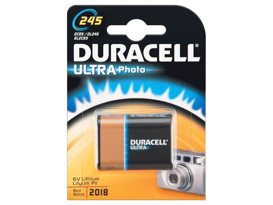 DURACELL Dl245 6 0 V Lítio