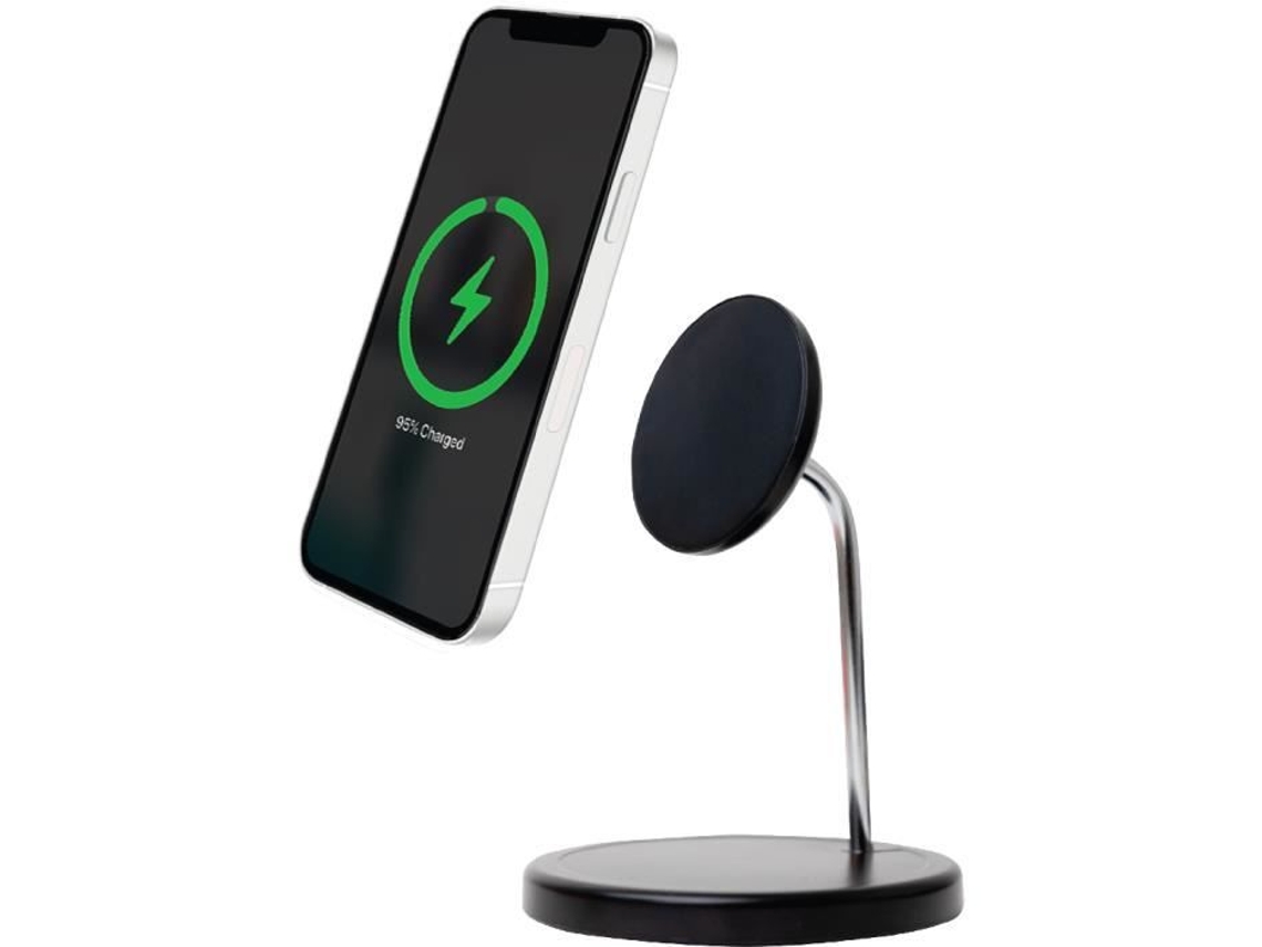 Carregador de Indução Dupla Compatível Magsafe 15W Suporte Preto Bigben BIGBEN CONNECTED