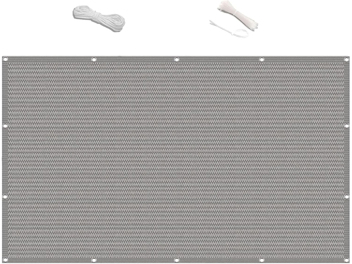 Tela De Privacidade, Guojun, 140 X 220 Cm, Material Alta Qualidade, Cinza
