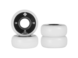 Team 90A 4 Unidades Rodas Branco 58 Mmusd Skates