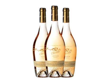 Espumante rosé CHIVITE Las Fincas Rosado Fermentación en Barrica Grenache (0.75 L - 3 Unidades)