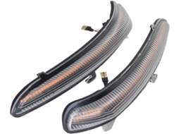 Piscas De Led, Indicador De Retrovisor Lateral Dinâmico Em Led, Luz Fluida Para Corsa F Com Lâmpada, Indicador De
