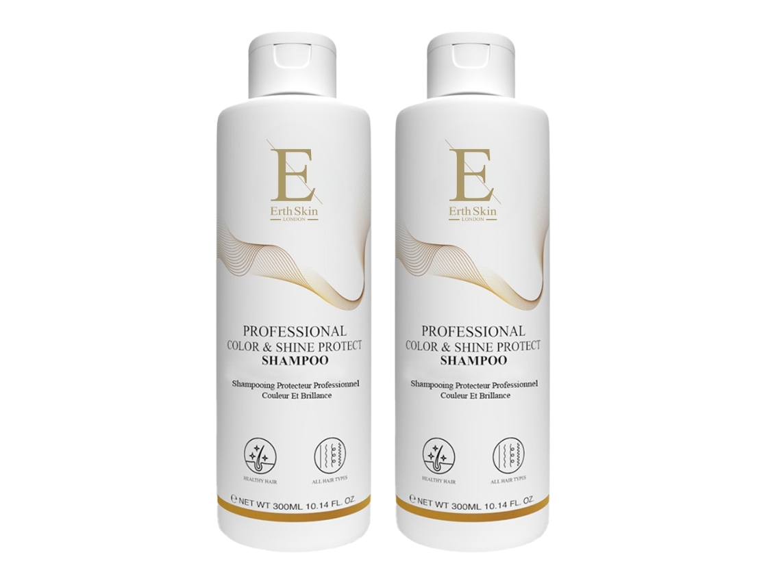 2 X Shampoo Profissional Proteção Cor E Brilho 300ml