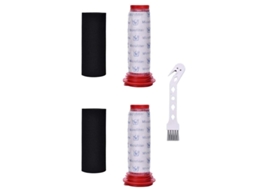 Acessório para Aspiradores ATHLET Filtros 2 Athlet Bch6L2560 Bch6L2561 Bch6Zooo Zoo'O Pro Animal