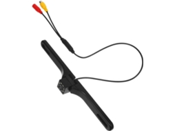 Câmera De Ré Automotiva À Prova D'água Com Visão Noturna, 8 Leds, Material Pp, Alimentação 12v, Resolução 720p