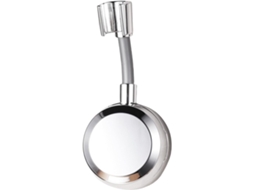 Suporte multifuncional para chuveiro com ventosa, acessório para direcionar e ajustar a altura em qualquer chuveiro.