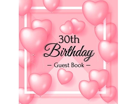Livro 30th Birthday Guest Book de Luis Lukesun (Inglês - Capa Dura)