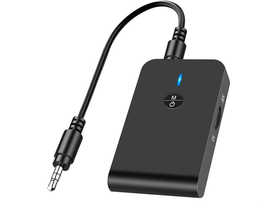 Receptor Bluetooth Yizhood Bt 6 3.5mm Viva Voz Preto