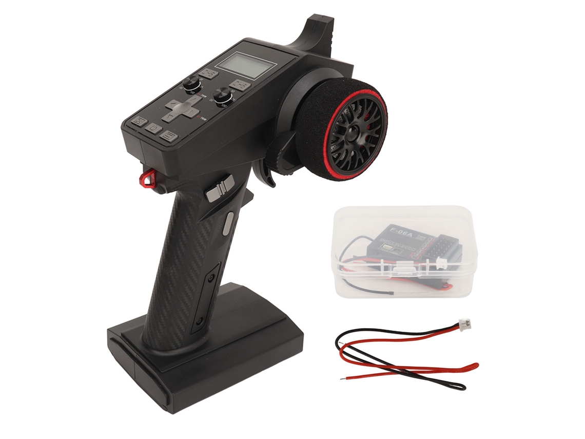 Aetheria controlador Remoto 2.4ghz 6 Canais Transmissor Receptor para Carro Barco Tanque Rc
