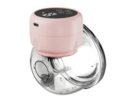 Bomba Tira leite Elétrica Portátil, com 4 Modos e 9 Velocidades, Recarregável Via Usb e com Visor Led. MDUG