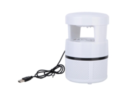 Laxiscreed Matador De Insetos Usb Com Luz Led Para Mosquitos, Armadilha De Inalação Branca